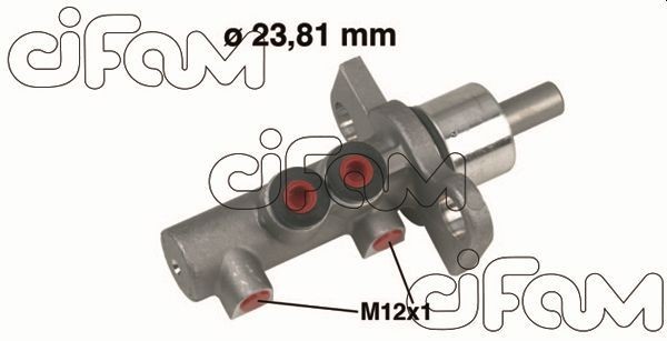 Great value for money - CIFAM Brake master cylinder 202-260