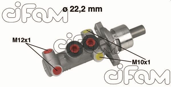 CIFAM D1: 22,20 mm, Aluminium Master cylinder 202-310 buy