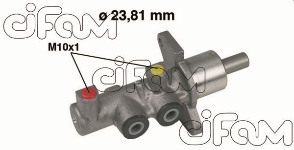 Original 202-379 CIFAM Brake master cylinder OPEL