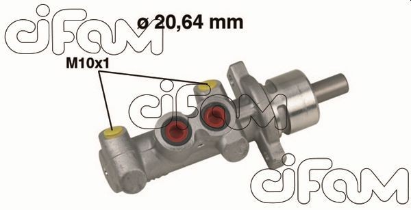 CIFAM 202-396 Brake master cylinder OPEL experience and price