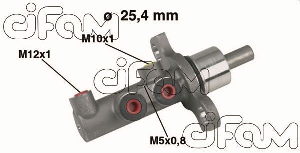 Original 202-438 CIFAM Brake master cylinder OPEL