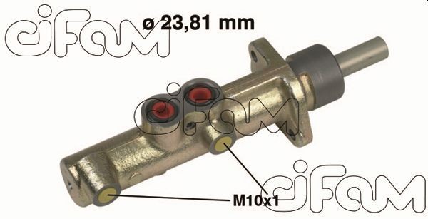 CIFAM 202-468 Brake master cylinder IVECO experience and price