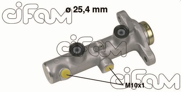 CIFAM D1: 25,40 mm, Aluminium Master cylinder 202-652 buy
