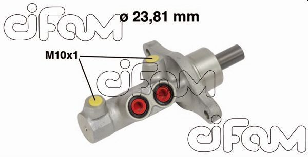 CIFAM D1: 23,81 mm, Aluminium Master cylinder 202-705 buy