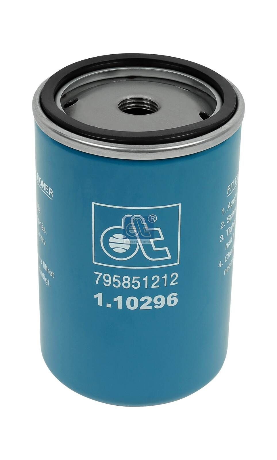 WK 723/1 DT Spare Parts 1.10296 Fuel filter 0 116 0243