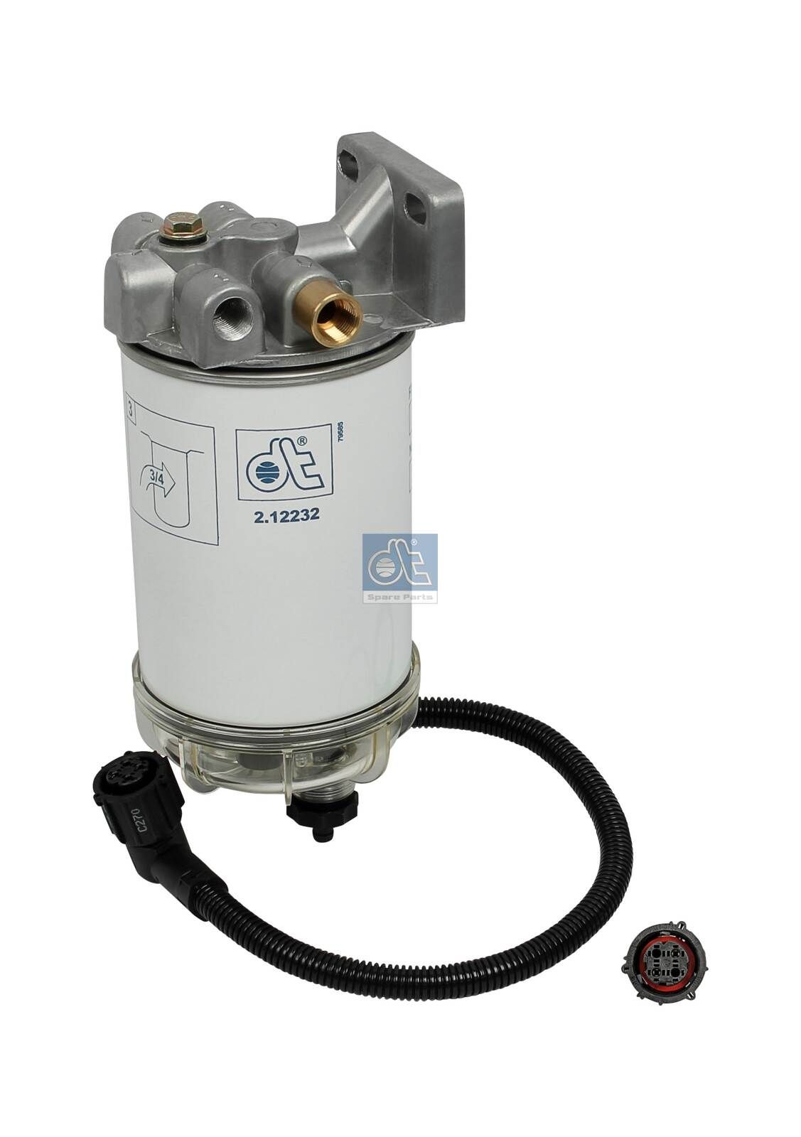 DT Spare Parts 1.12276 Fuel filter 1393642