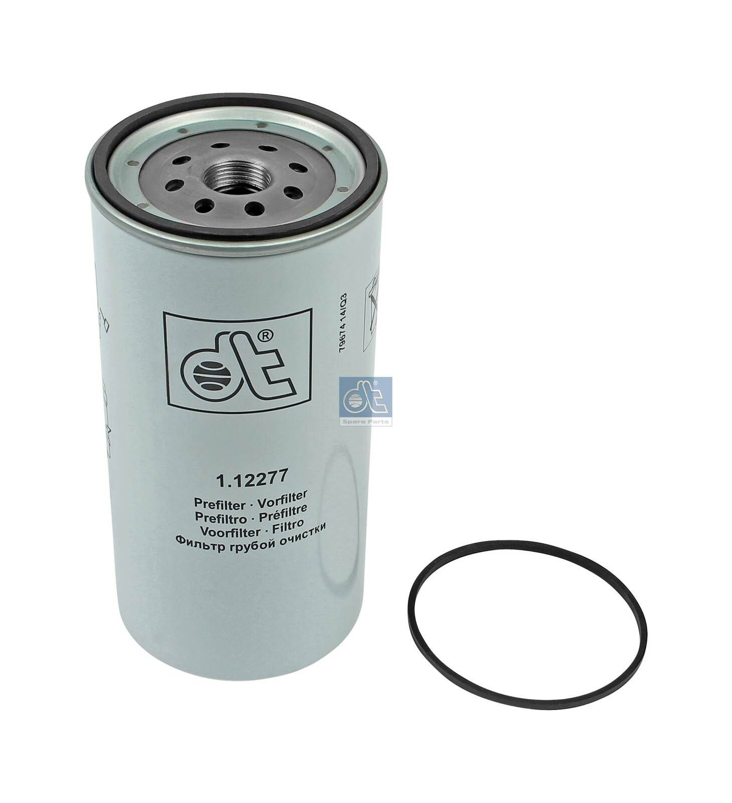 WK 1080/6 x DT Spare Parts 1.12277 Fuel filter 7424993624