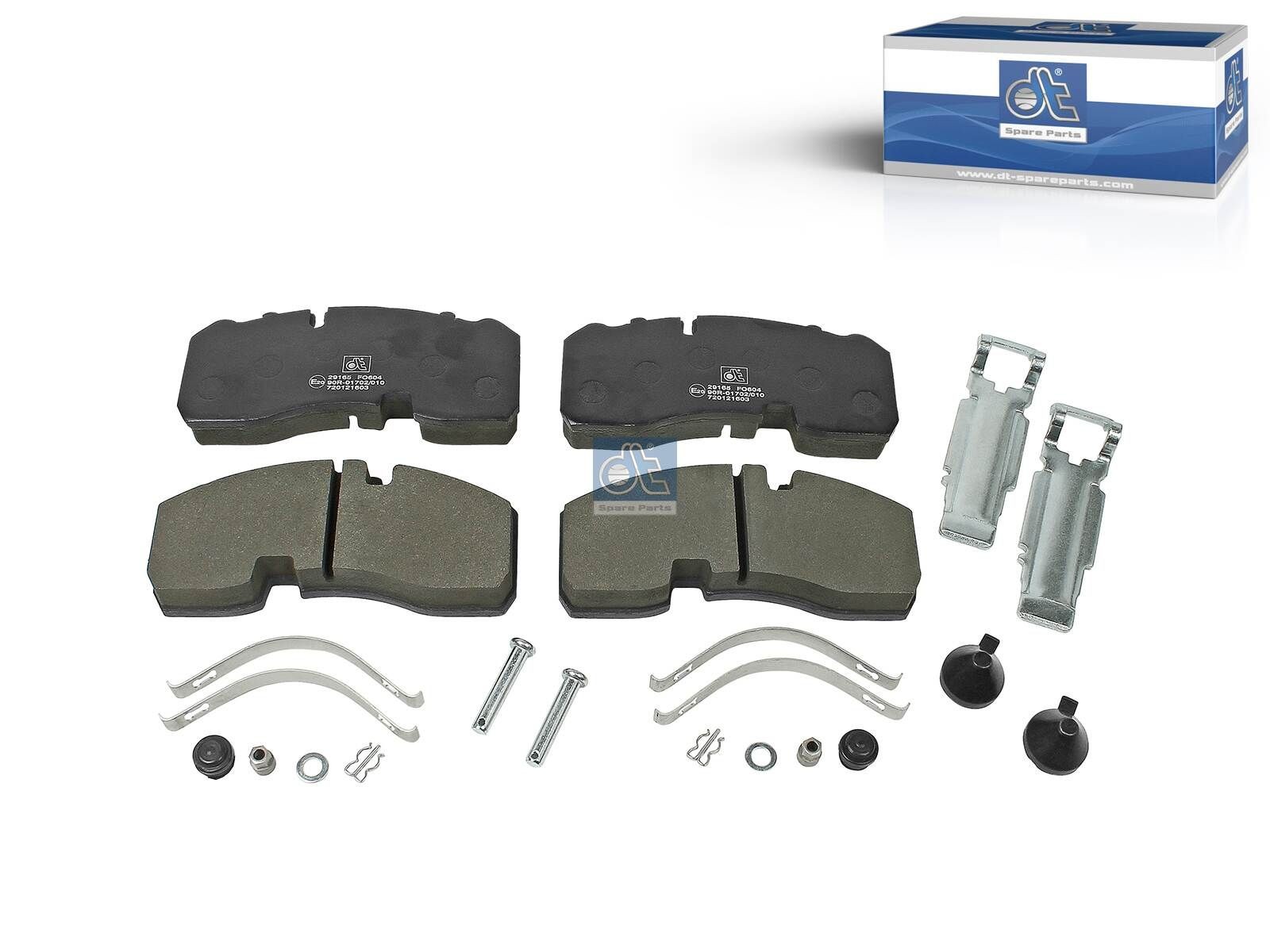 DT Spare Parts Brake pad kit 10.14001