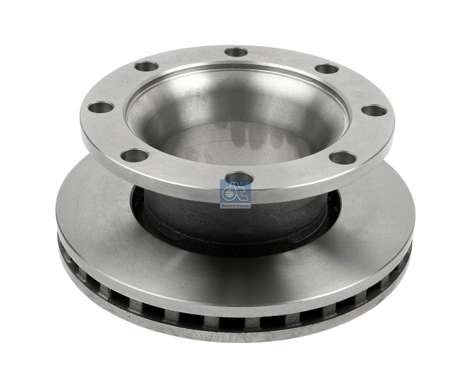 DT Spare Parts Front Axle, 378x45mm, 8x275, internally vented Ø: 378mm, Num. of holes: 8, Brake Disc Thickness: 45mm Brake rotor 10.24103 buy