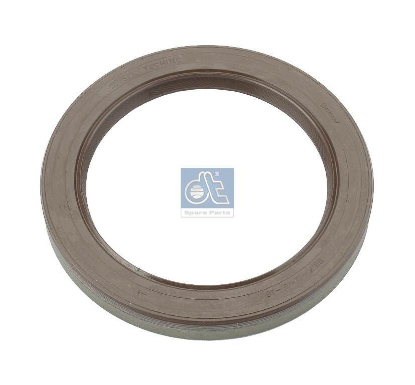 DT Spare Parts transmission sided, FKM (fluorocarbon rubber) Inner Diameter: 85,8mm Shaft seal, crankshaft 2.10056 buy