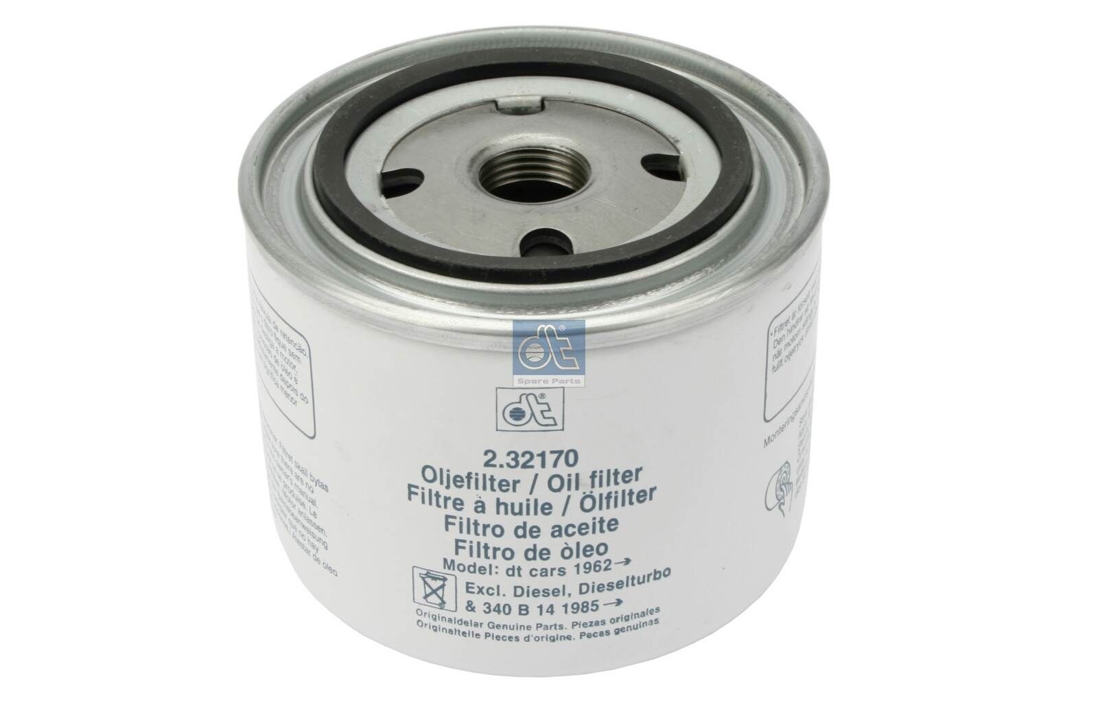 Great value for money - DT Spare Parts Oil filter 2.32170