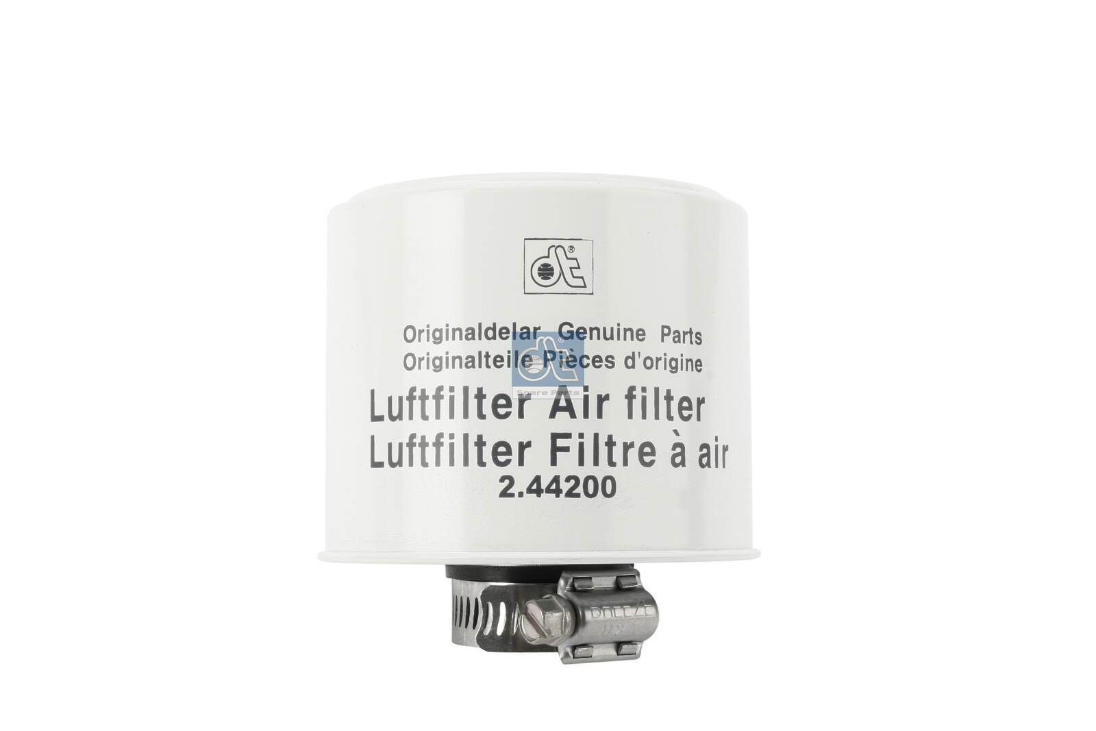 DT Spare Parts 2.44200 Air filter 92mm, 85mm, Filter Insert