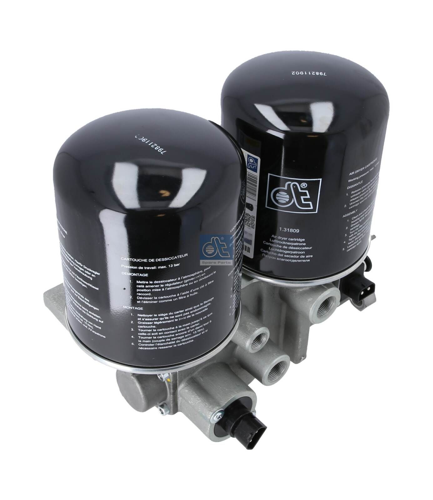 DT Spare Parts 2.44230 Lufttrockner, Druckluftanlage für VOLVO FL 12 LKW in Original Qualität