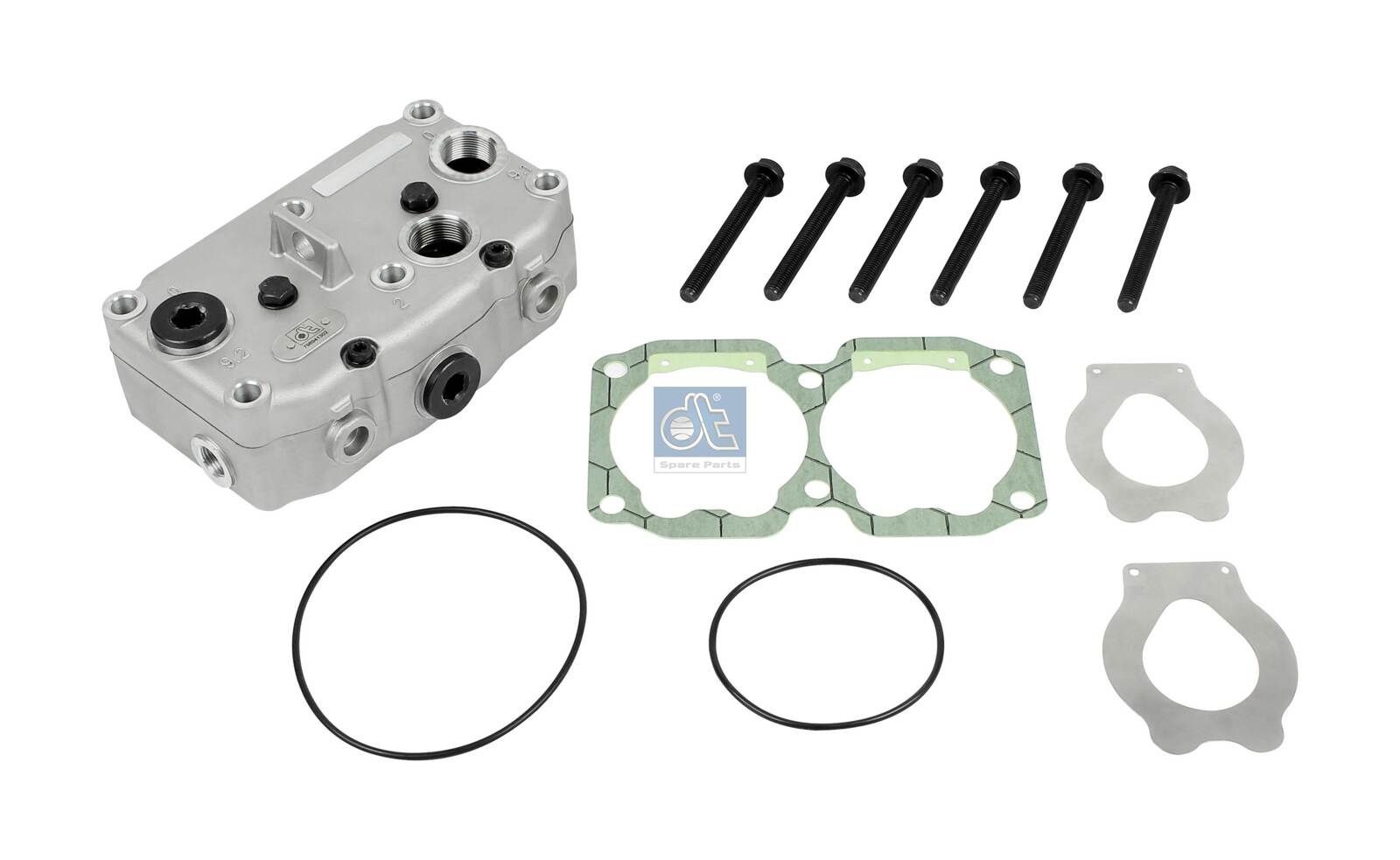 2.44990 DT Spare Parts Zylinderkopf, Druckluftkompressor für VOLVO online bestellen