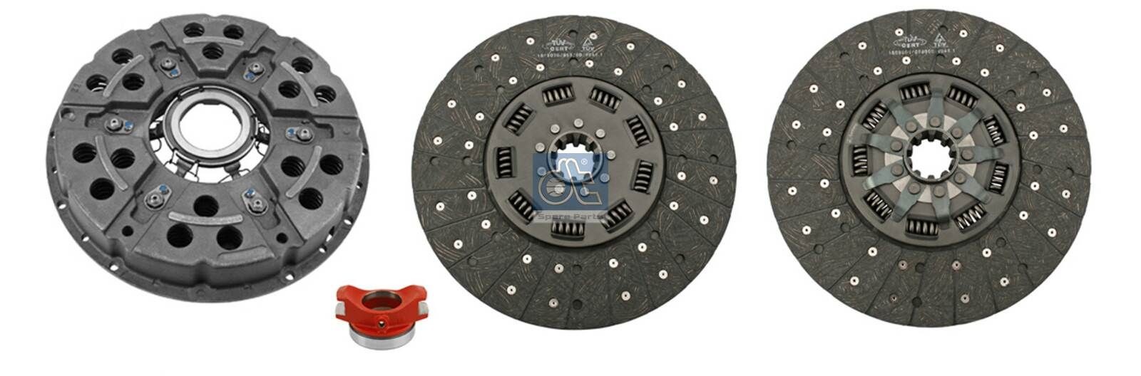 1800 106 033 DT Spare Parts 350mm Ø: 350mm Clutch replacement kit 2.93031 buy