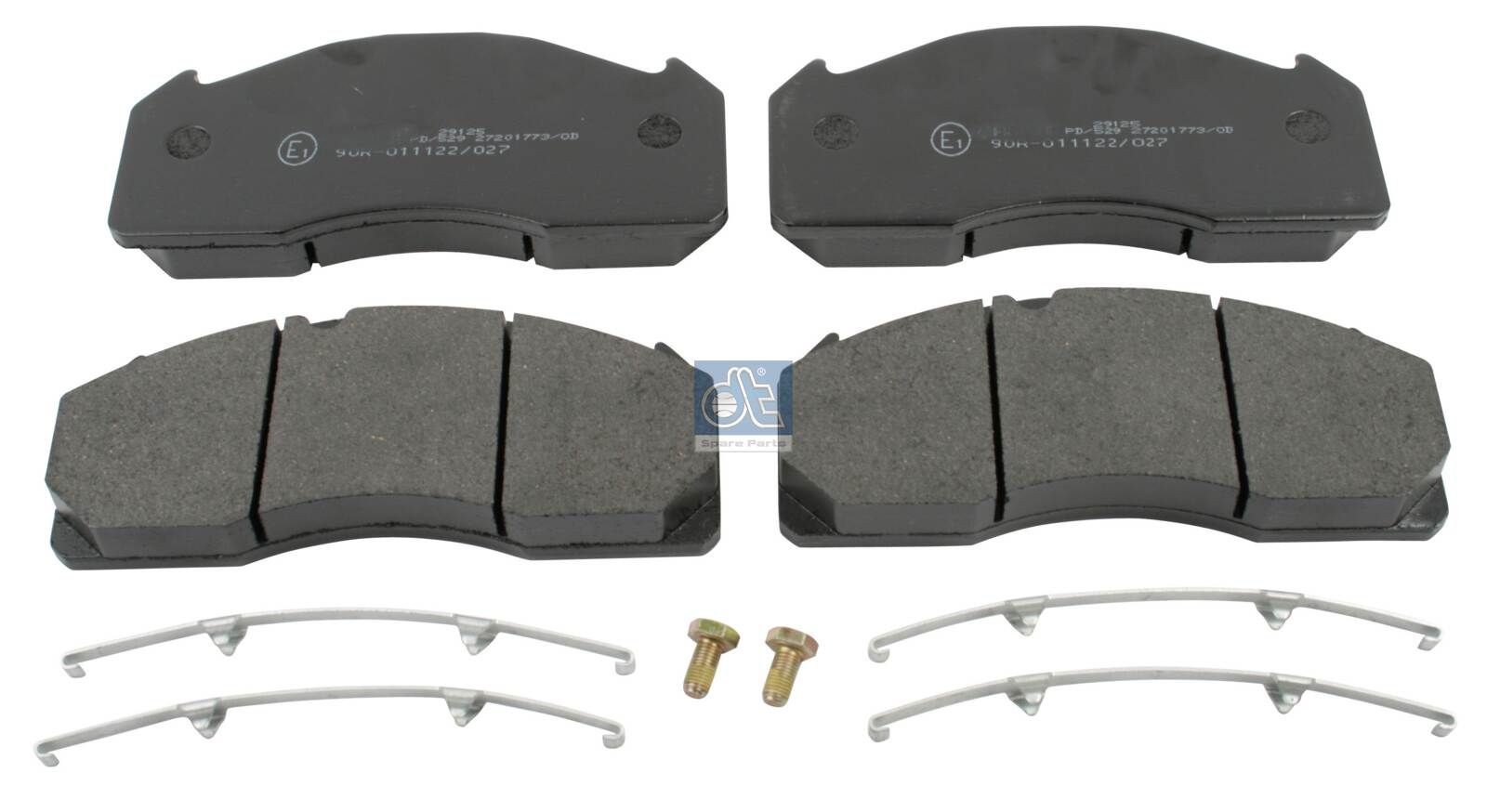 29125 DT Spare Parts Rear Axle Height: 111mm, Width: 250mm, Thickness: 30mm Brake pads 2.94071 buy