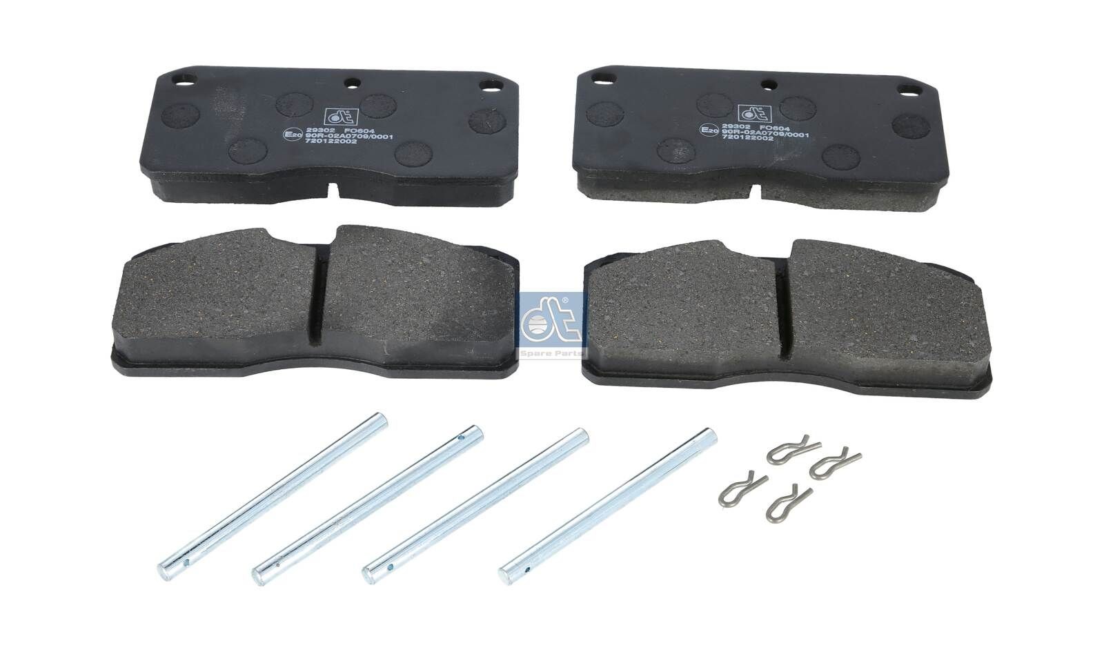 Ford TRANSIT Custom Disk brake pads 7330395 DT Spare Parts 2.94072 online buy