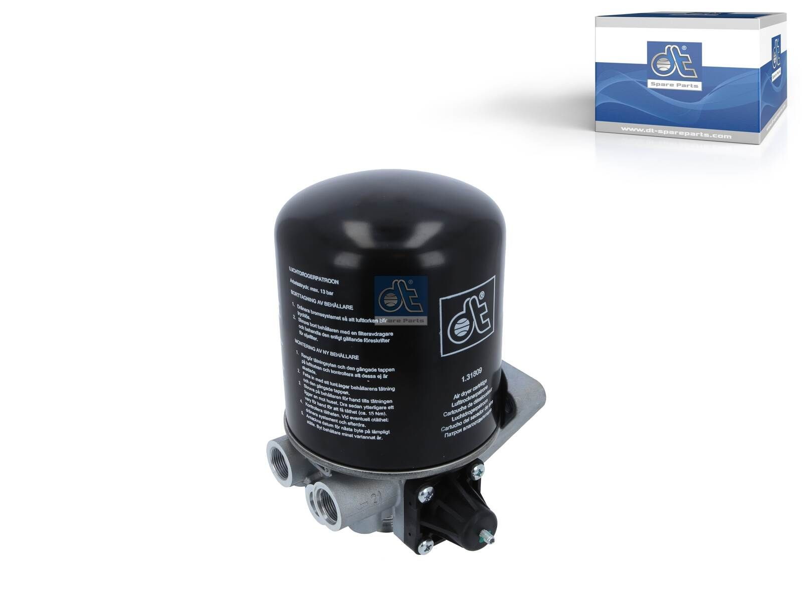 DT Spare Parts 3.71003 Lufttrockner, Druckluftanlage für MAN TGS LKW in Original Qualität