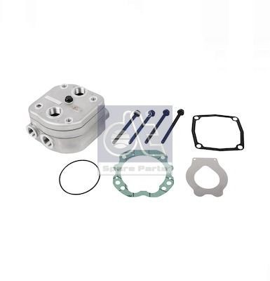 DT Spare Parts 3.75026 Zylinderkopf, Druckluftkompressor für MAN TGX LKW in Original Qualität