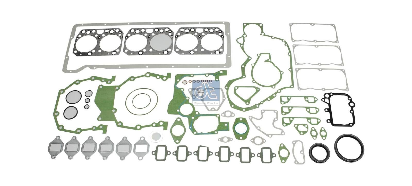 Original DT Spare Parts Complete engine gasket set 3.90121 for PEUGEOT 406