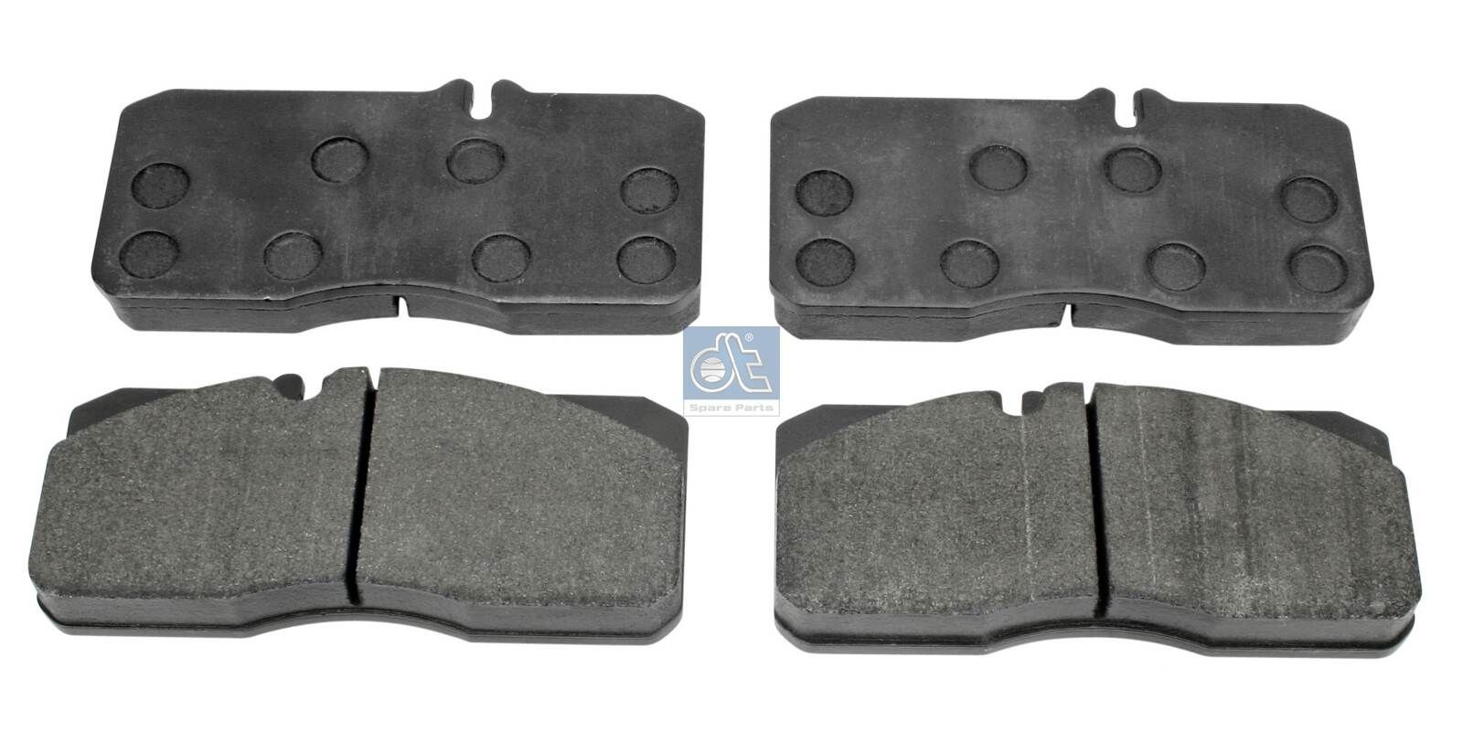 29055 DT Spare Parts Front Axle Height: 82,5mm, Width: 175,5mm, Thickness: 22mm Brake pads 3.96407 buy