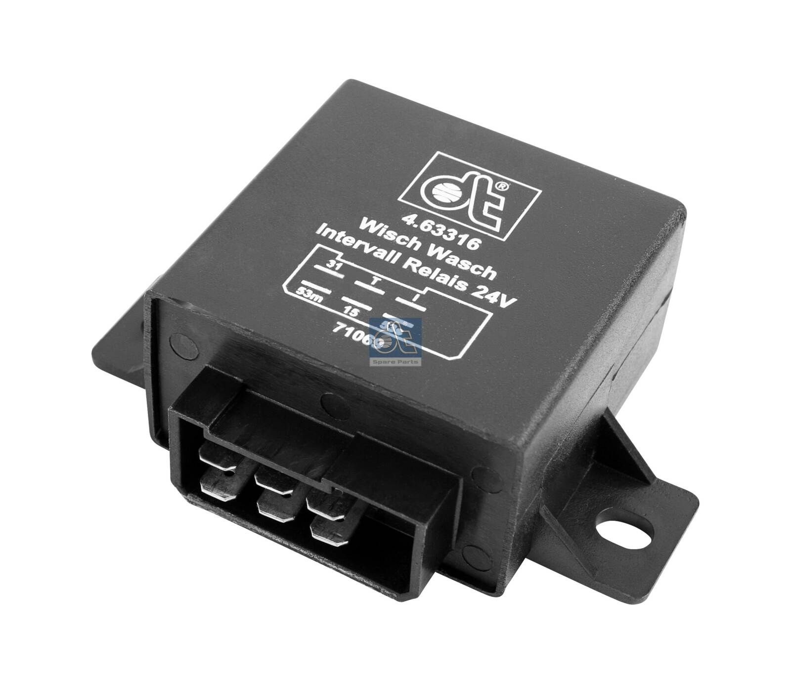 DT Spare Parts 4.63316 Relay wipe wash interval order