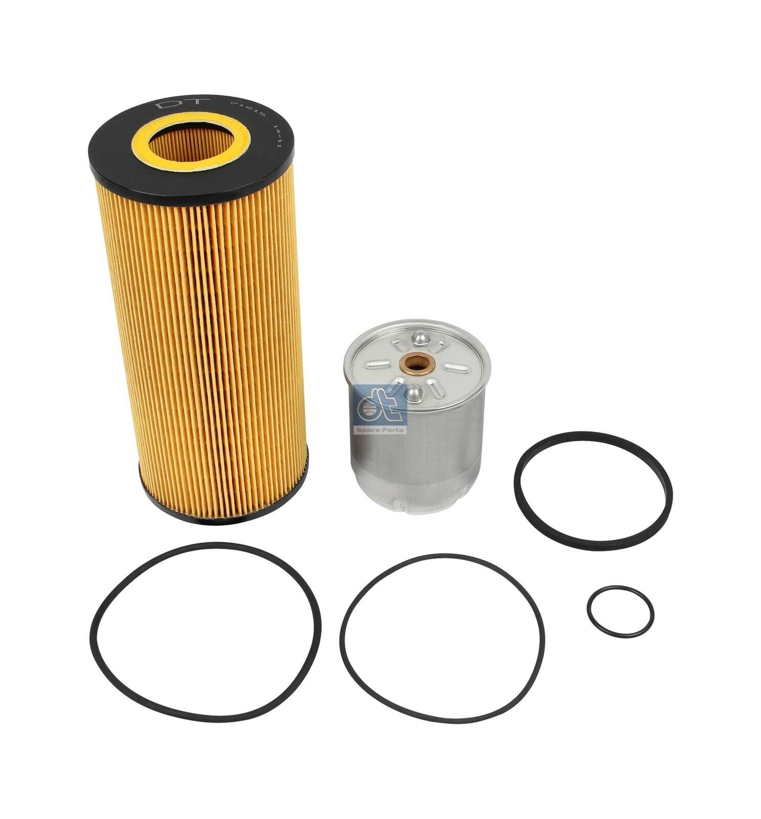 E502H02 D121 DT Spare Parts 4.63635 Oil filter A5411800109