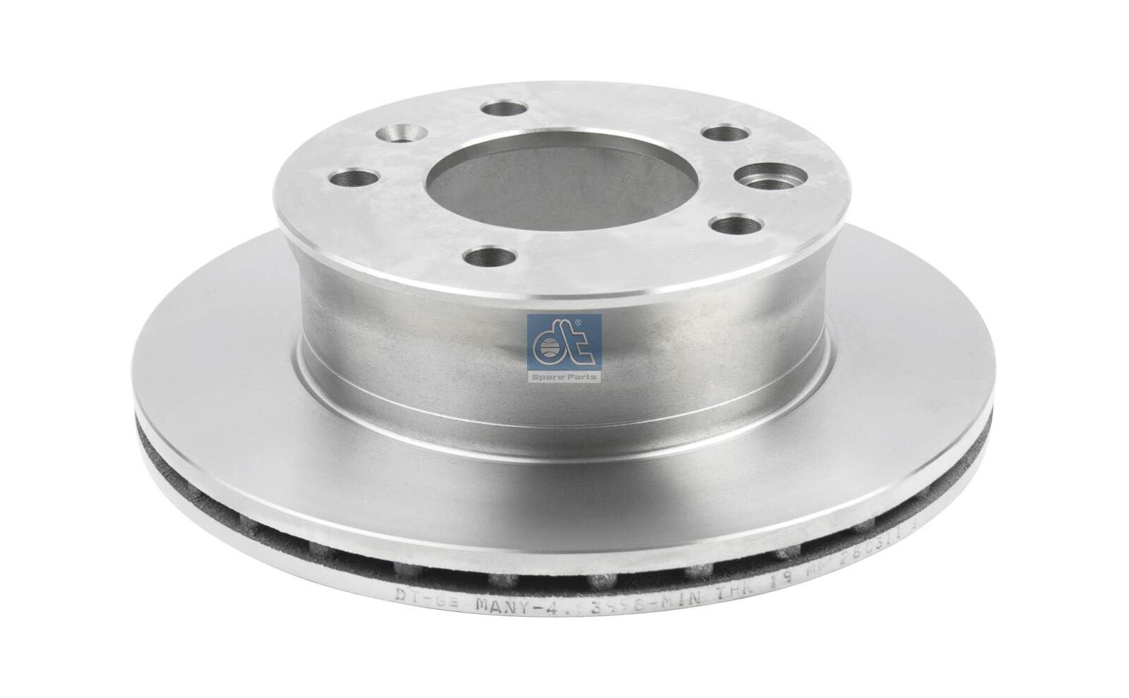 DT Spare Parts Front Axle, 276x22mm, 5x130, internally vented Ø: 276mm, Num. of holes: 5, Brake Disc Thickness: 22mm Brake rotor 4.63998 buy