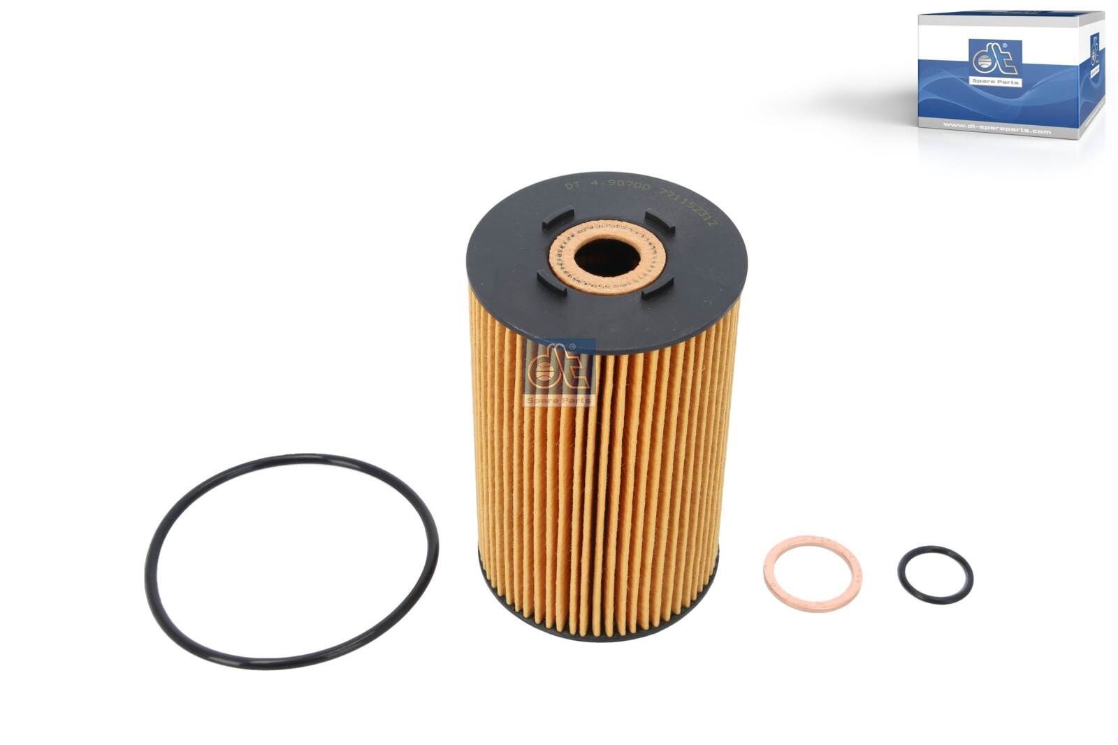 HU 932/4 n DT Spare Parts 4.90700 Oil filter A366 180 06 09
