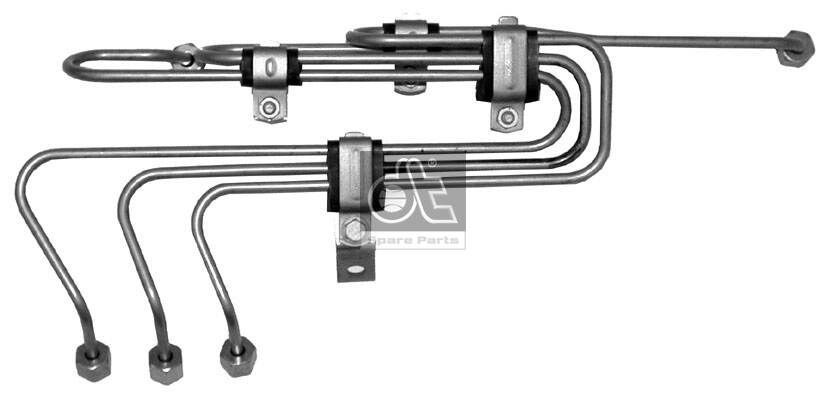 Great value for money - DT Spare Parts High Pressure Pipe Set, injection system 4.90795