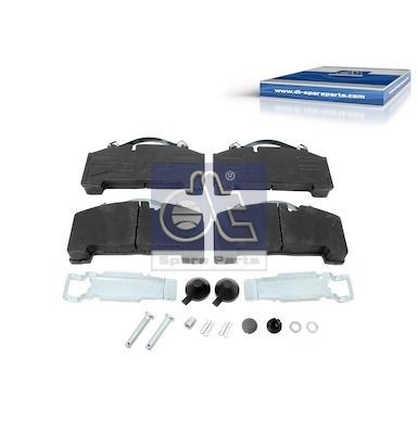OE γνήσια Σετ τακάκια, δισκόφρενα DT Spare Parts 4.90935