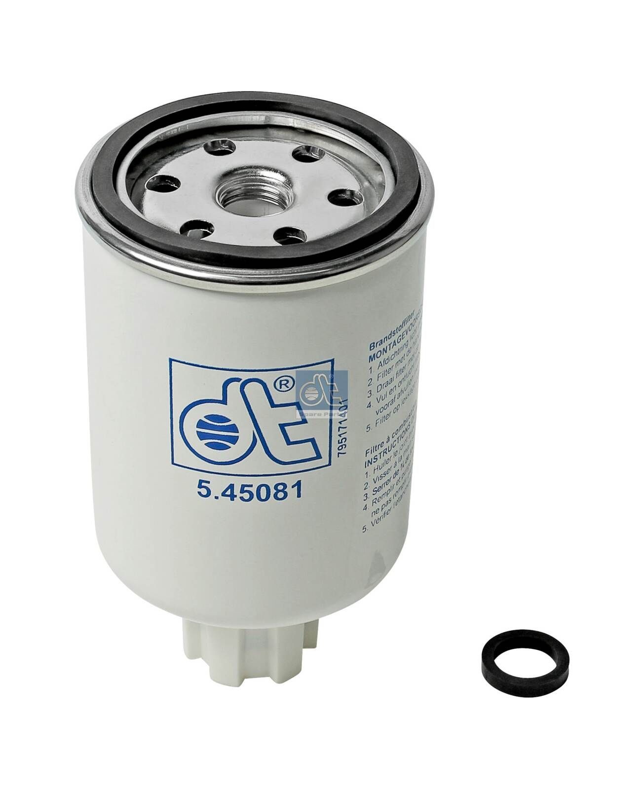 WK 842/2 DT Spare Parts 5.45081 Fuel filter 3286503