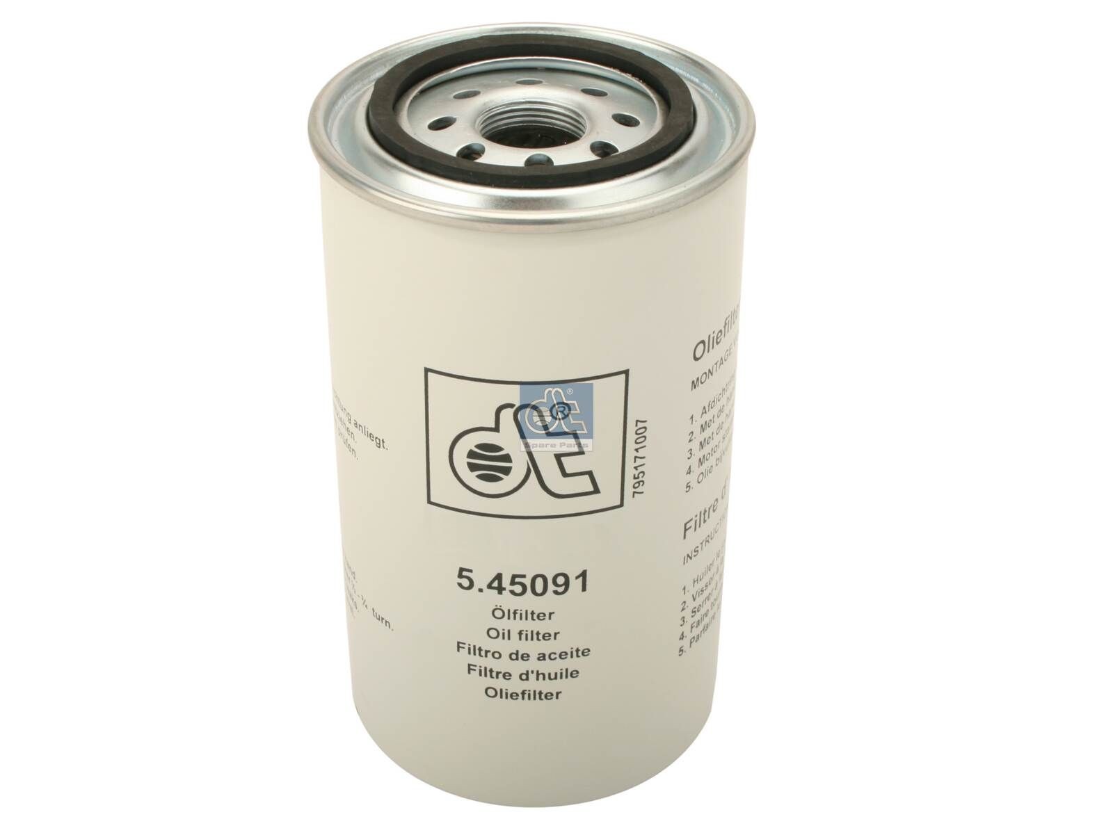 W 950/18 DT Spare Parts 5.45091 Oil filter 1012N010