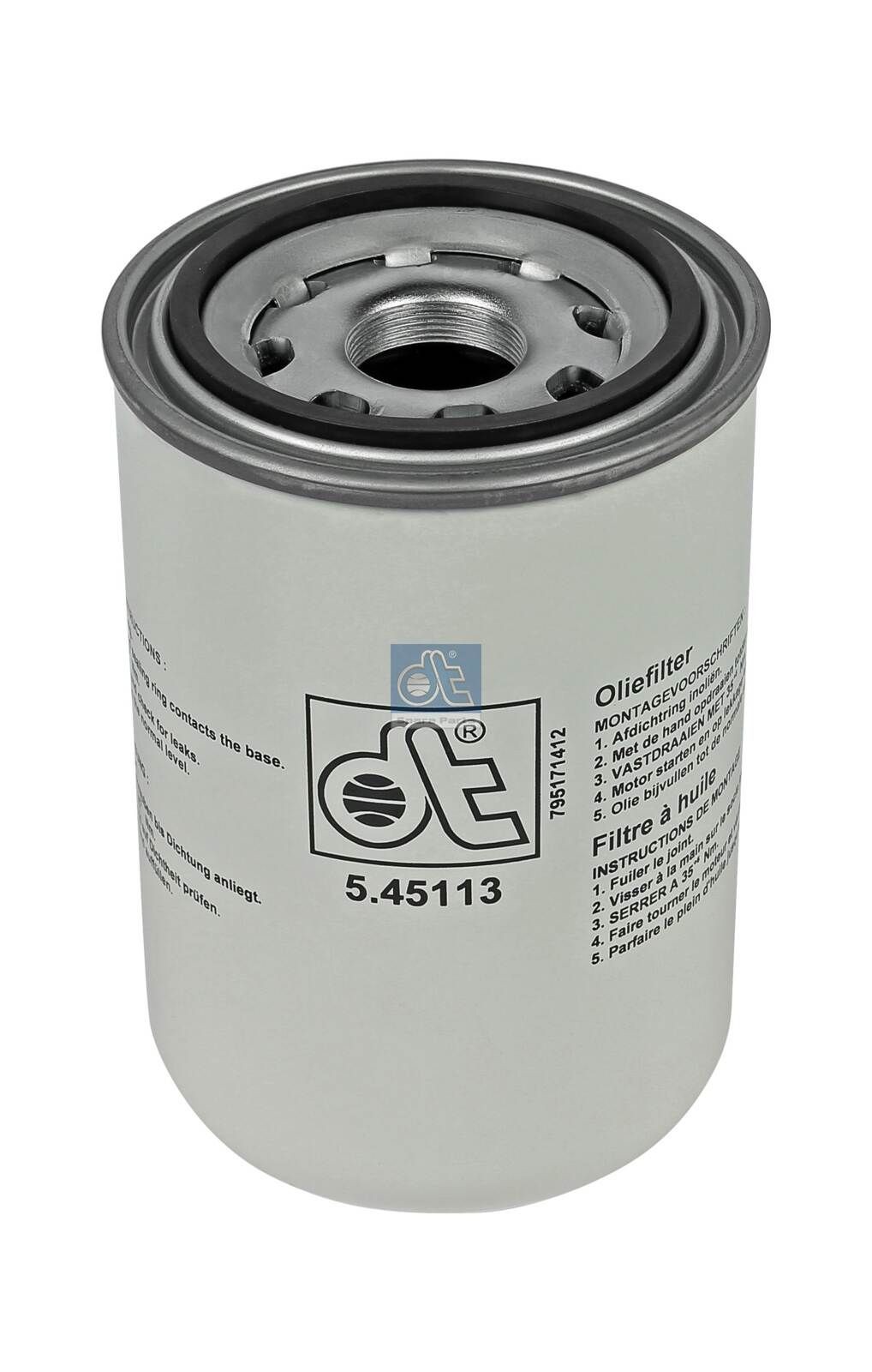 W 13 120/2 DT Spare Parts 5.45113 Oil filter 1346986