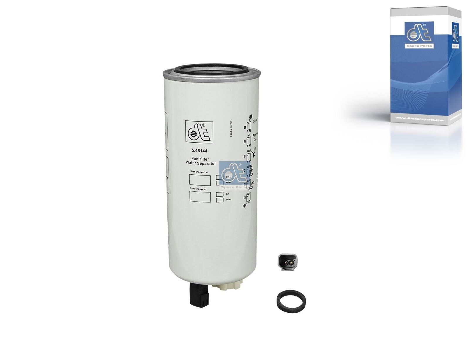 DT Spare Parts Brandstoffilter 5.45144 voor DAF: koop online