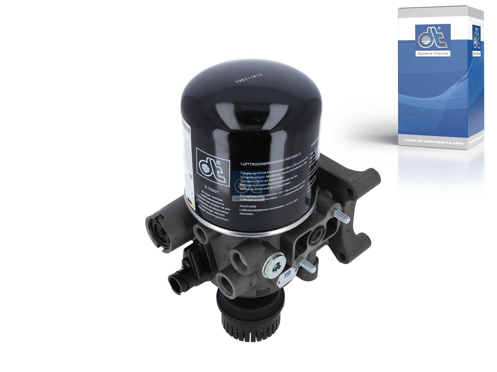 DT Spare Parts 5.70027 Lufttrockner, Druckluftanlage für DAF CF 65 LKW in Original Qualität