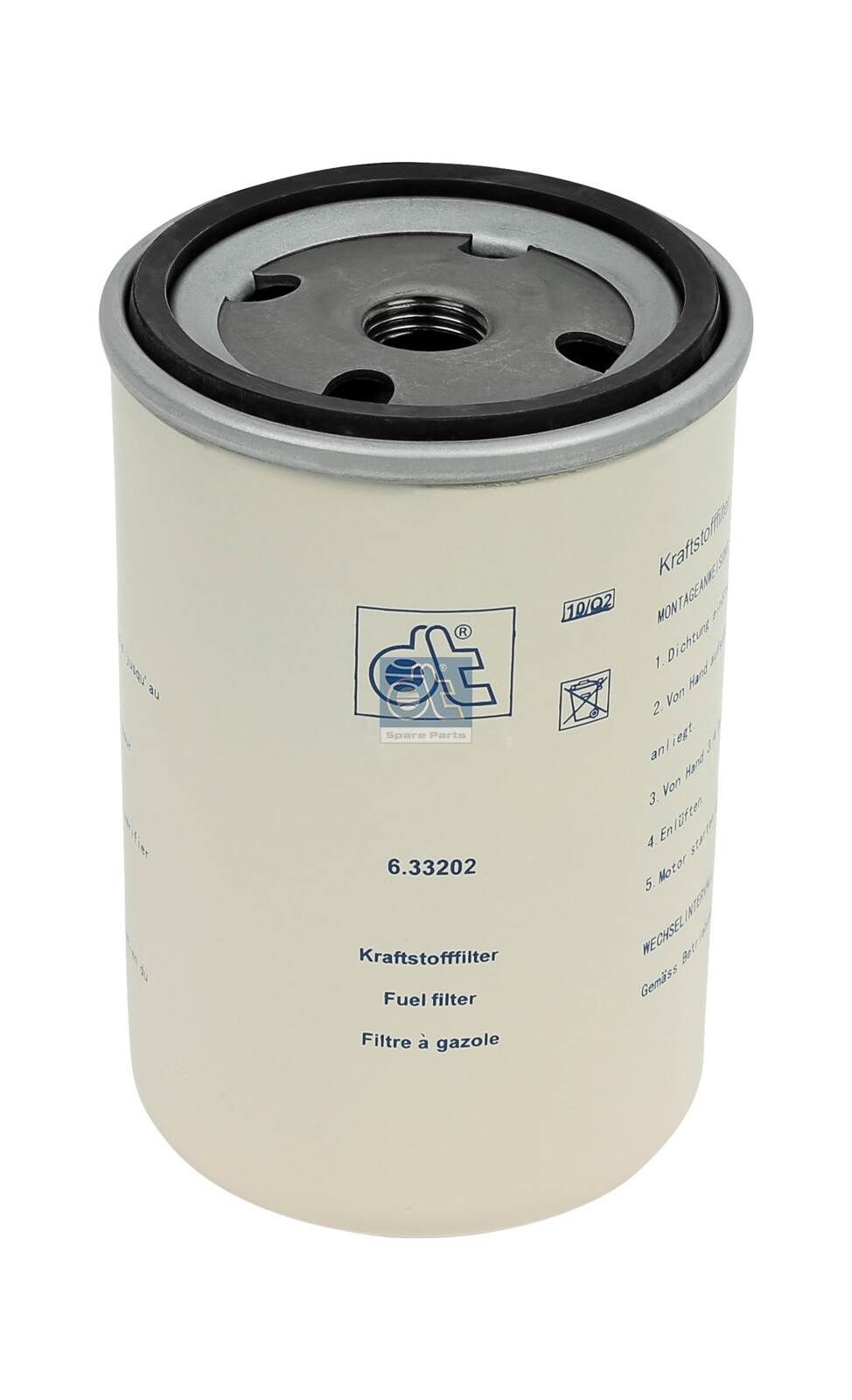 WK 727 DT Spare Parts 6.33202 Fuel filter 40 33 156 710