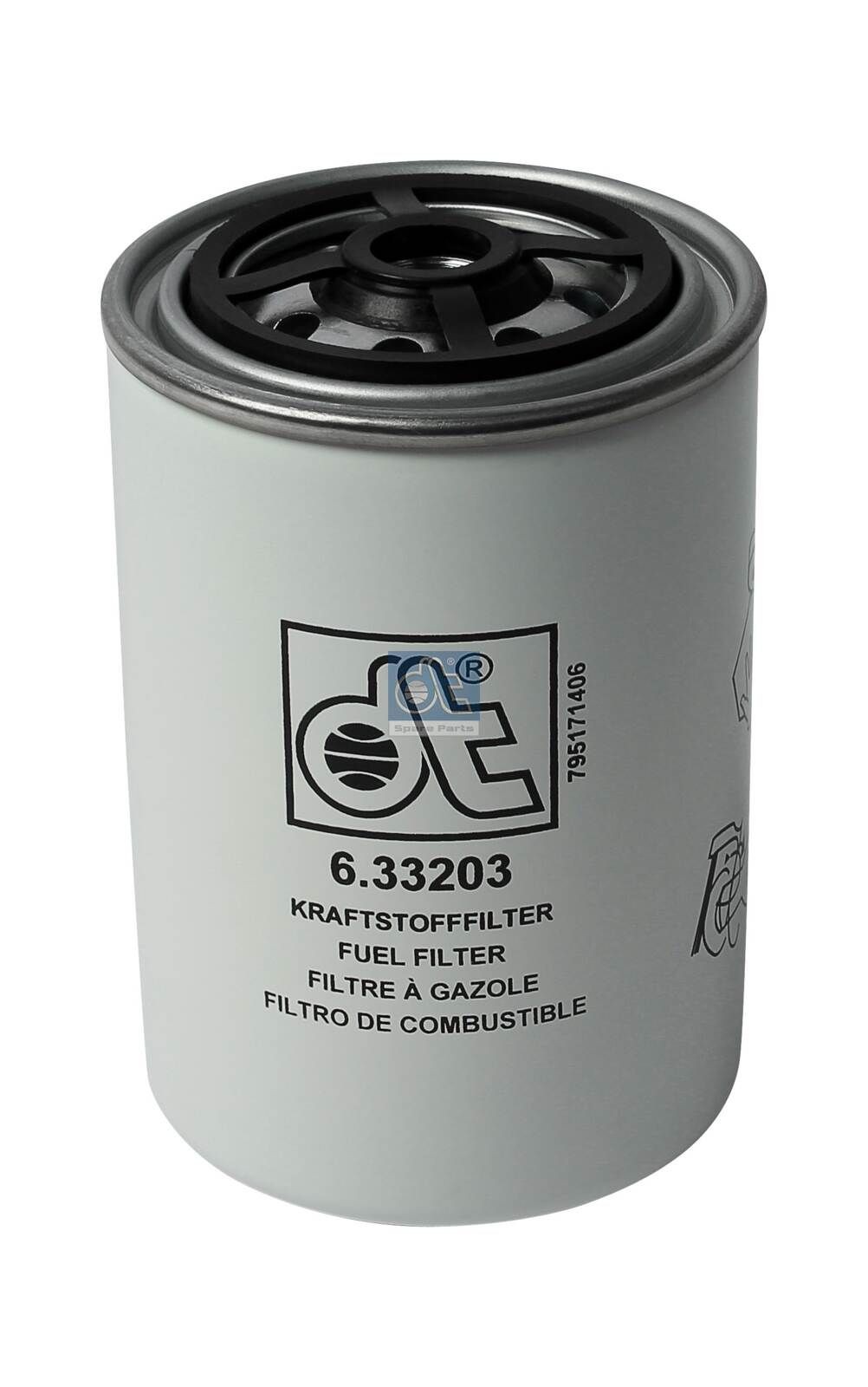 DT Spare Parts 6.33203 Fuel filter Spin-on Filter