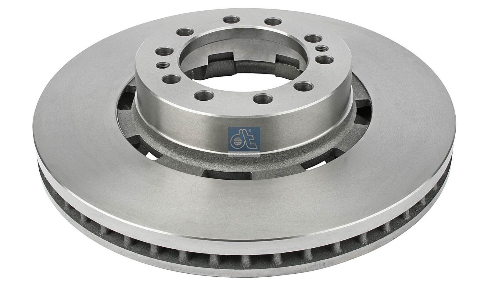 DT Spare Parts 6.61003 Brake disc Front Axle, 440x45mm, 10x165, internally vented