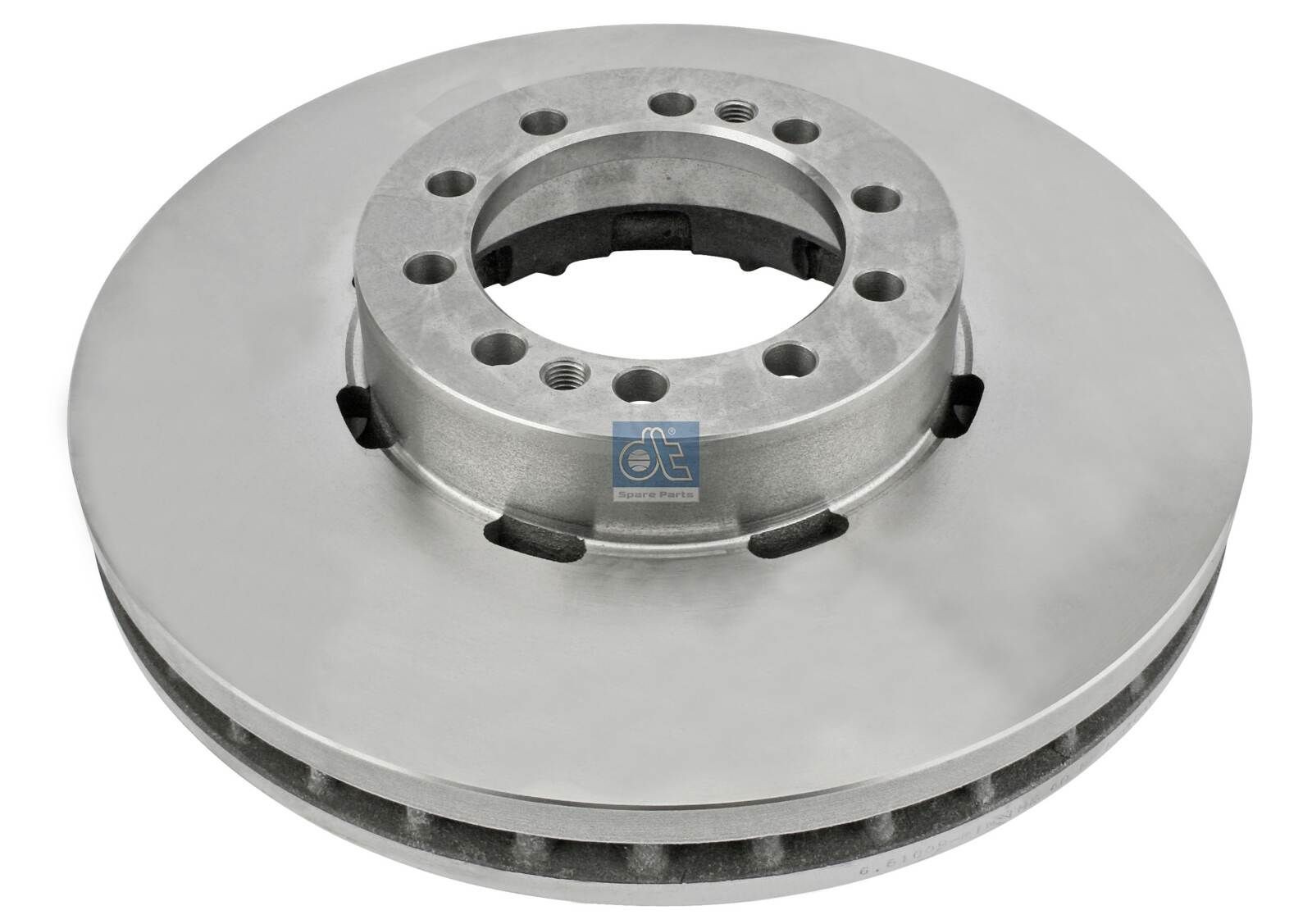 DT Spare Parts 6.61009 Brake disc Front Axle, 380x45mm, 10x144, internally vented