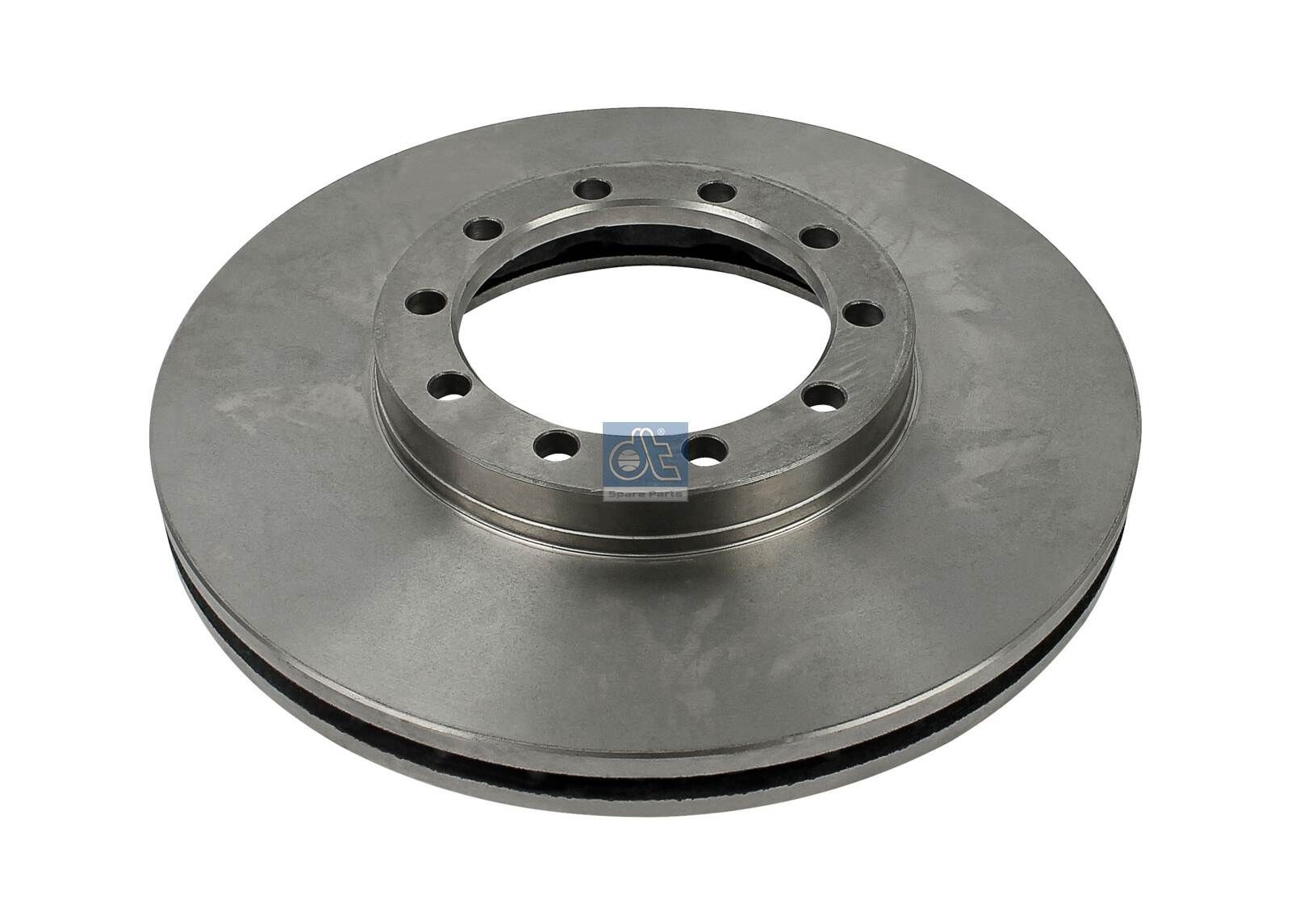 DT Spare Parts 6.61021 Brake disc Front Axle, 276x24mm, 10x120, internally vented