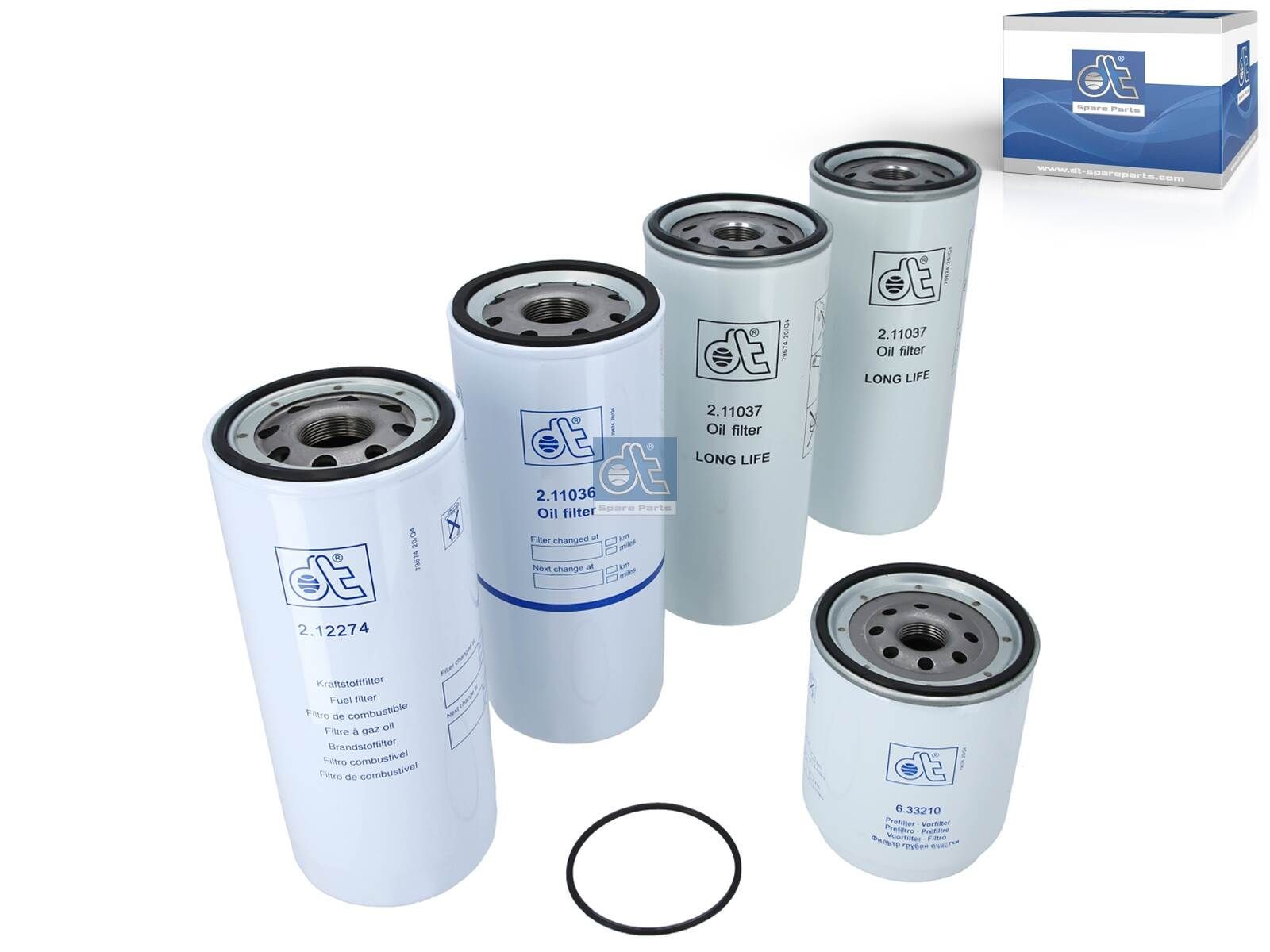 DT Spare Parts 6.91600 Filterset für RENAULT TRUCKS C-Serie LKW in Original Qualität