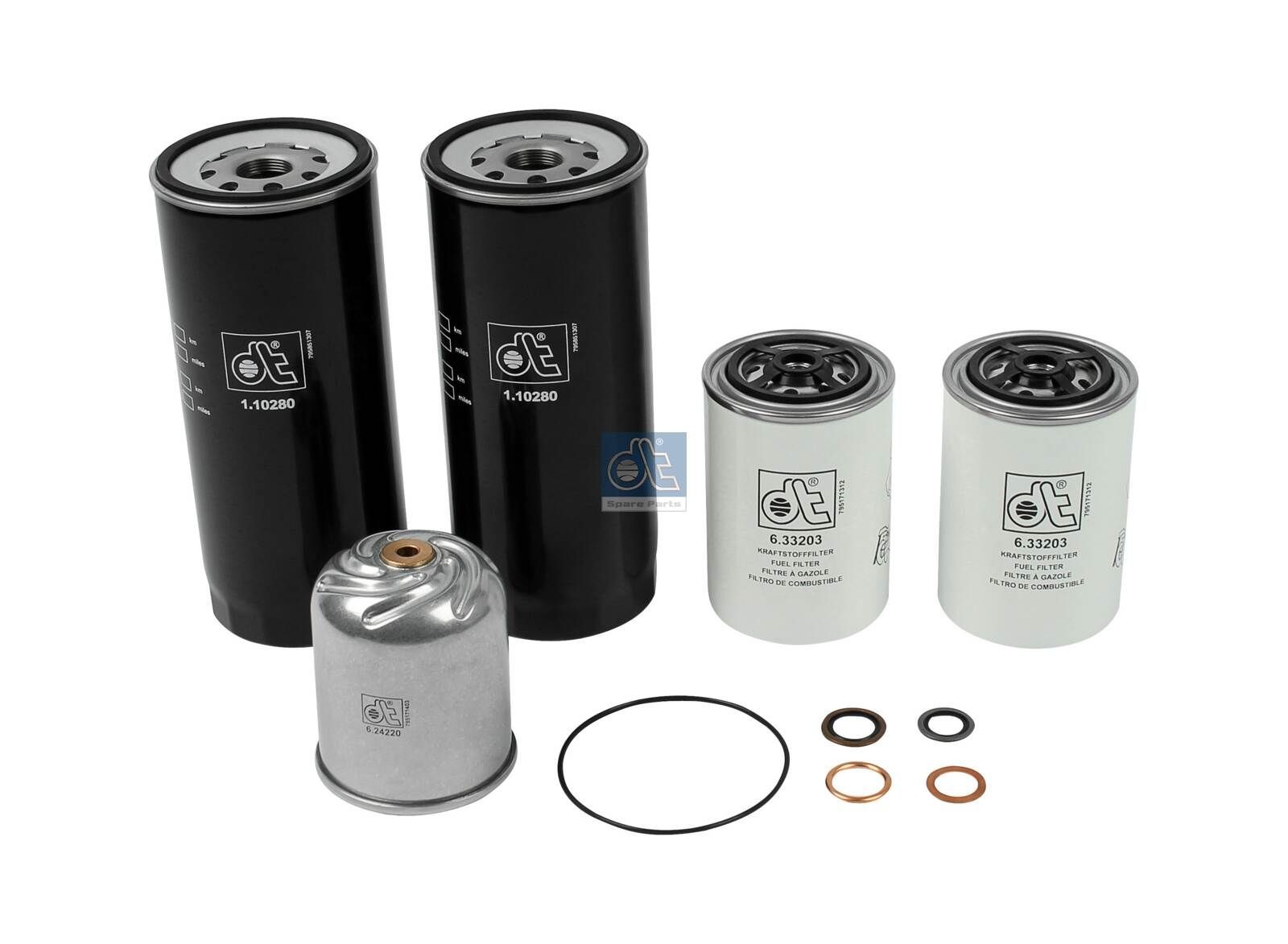 DT Spare Parts 6.91601 Filter kit 5001865780