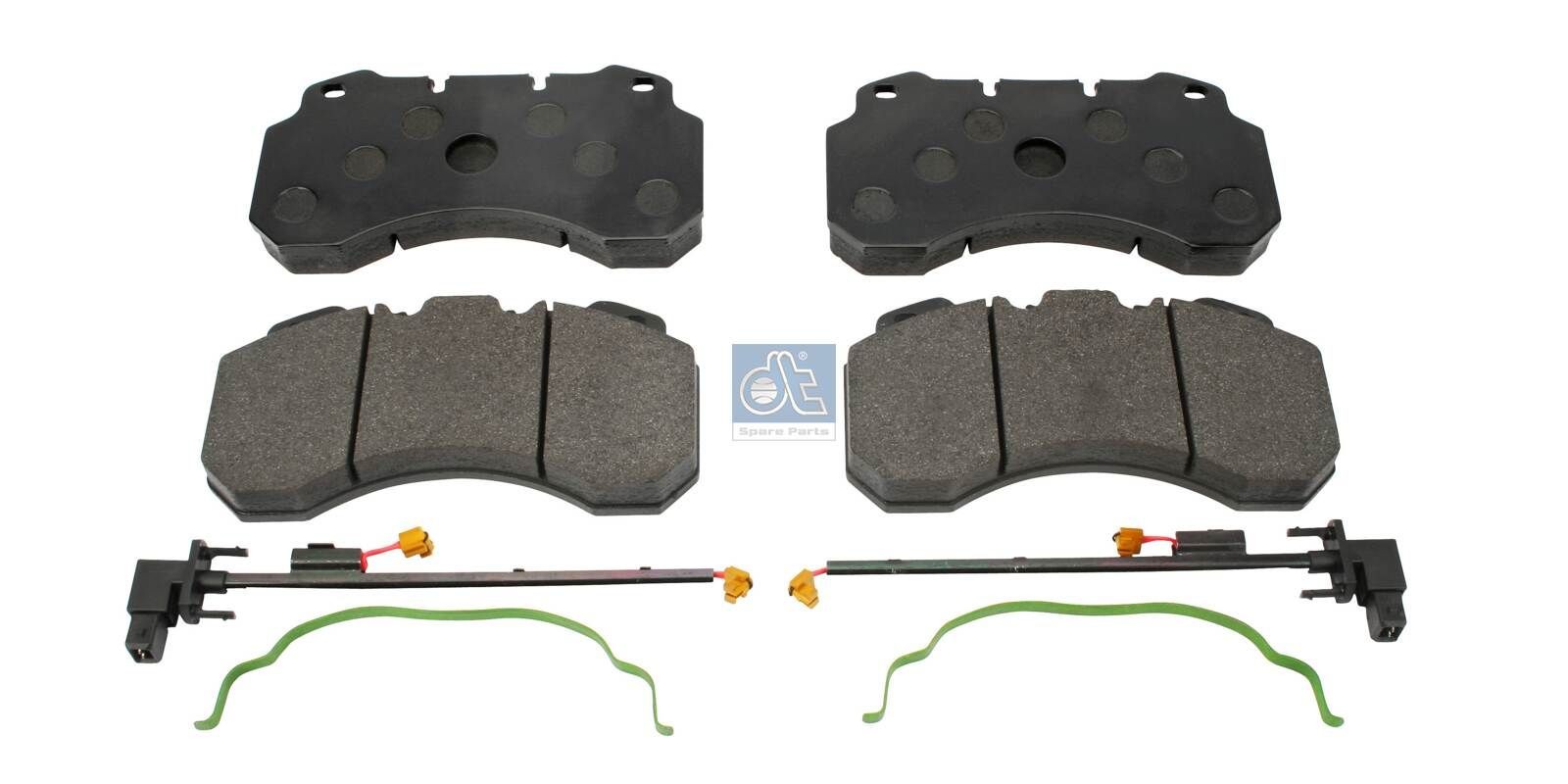29100 DT Spare Parts Front Axle Height: 112mm, Width: 214mm, Thickness: 25mm Brake pads 6.95109 buy