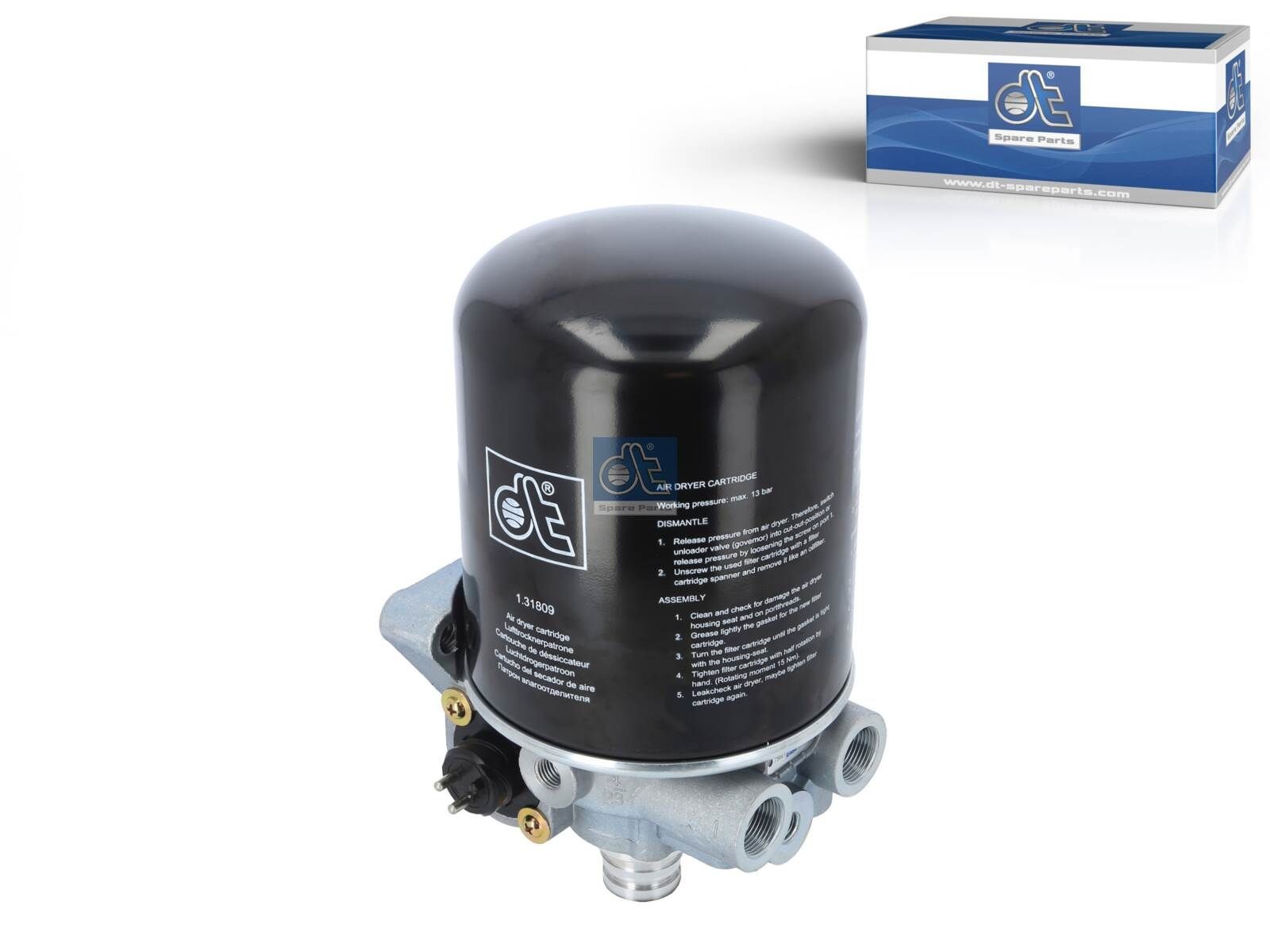 DT Spare Parts 7.16010 Lufttrockner, Druckluftanlage für IVECO EuroTech MH LKW in Original Qualität