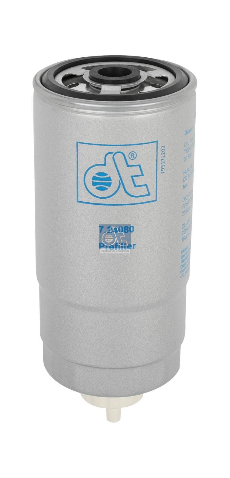 H160WK DT Spare Parts 7.24080 Fuel filter 0299 2300