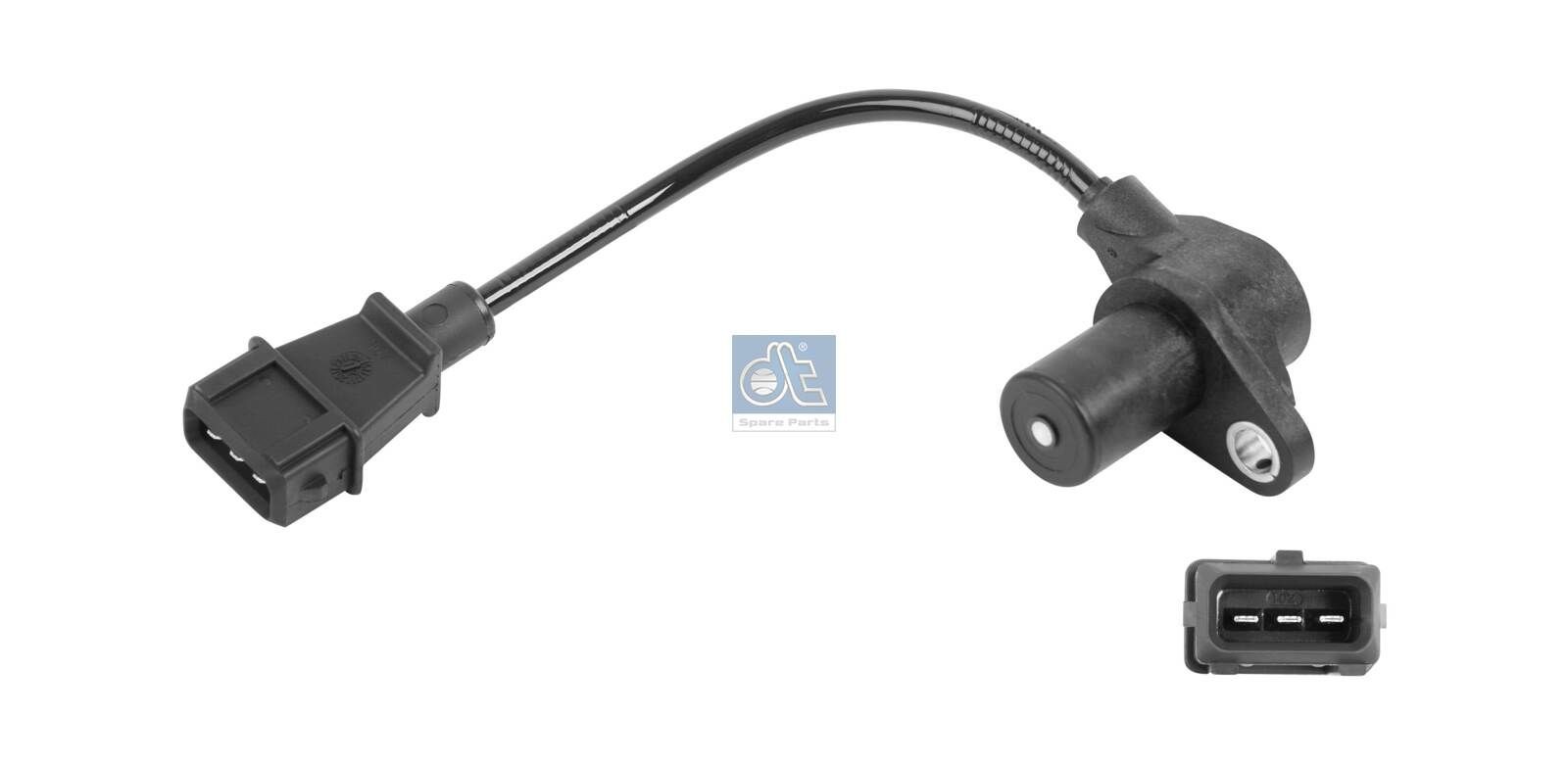 0 261 210 126 DT Spare Parts 3-pin connector Cable Length: 155mm, Number of pins: 3-pin connector Sensor, crankshaft pulse 7.50400 buy