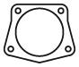 DINEX 21903 Exhaust pipe gasket 555011