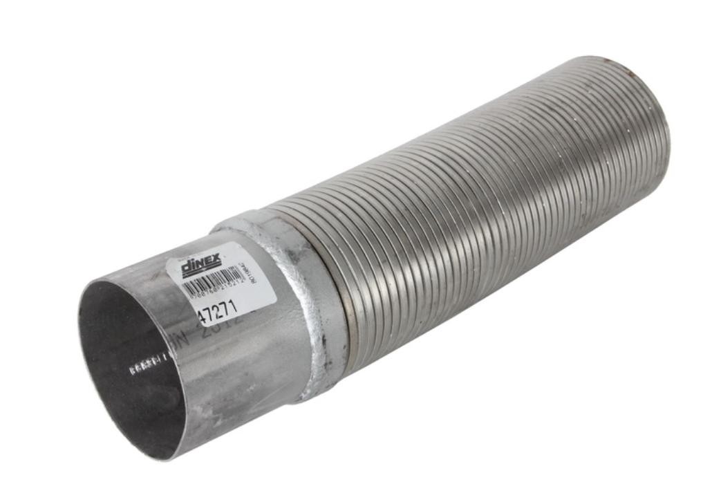 DINEX Length: 395mm, Centre, 110mm, 120mm, Euro 4 (D4), 120mm Exhaust Pipe 47271 buy