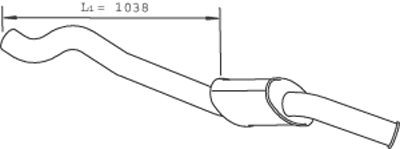 DINEX 47696 Endschalldämpfer für MAN TGM LKW in Original Qualität